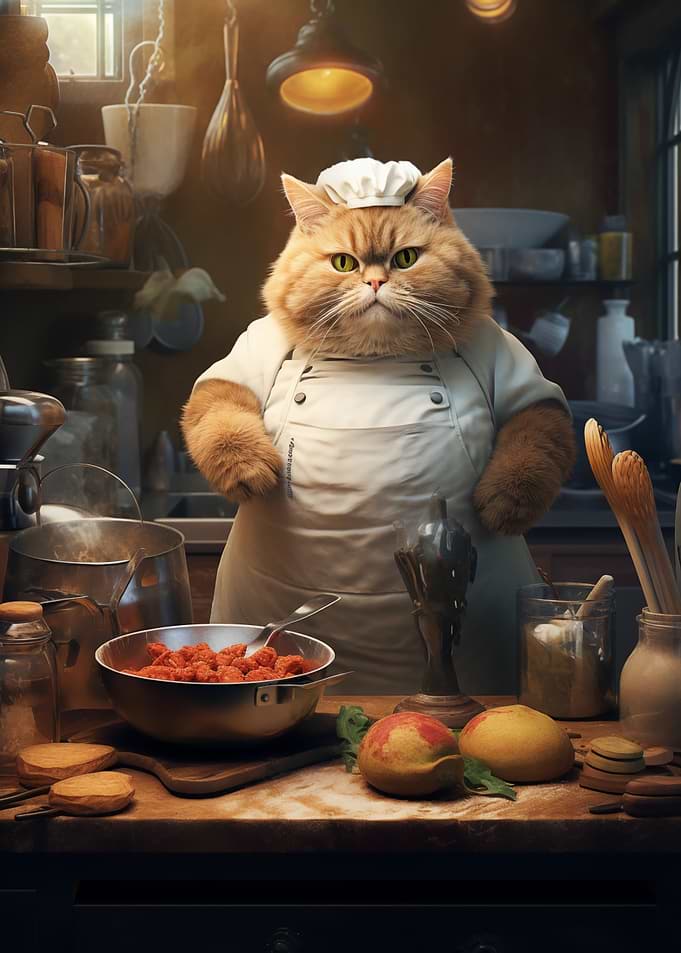 Chef Cat