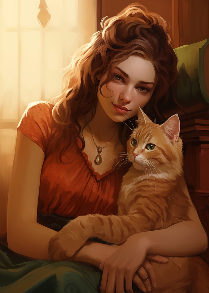 I Love My Cat Women Cat