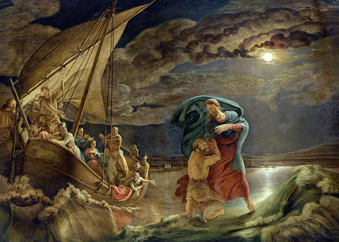 Peter on the sea
