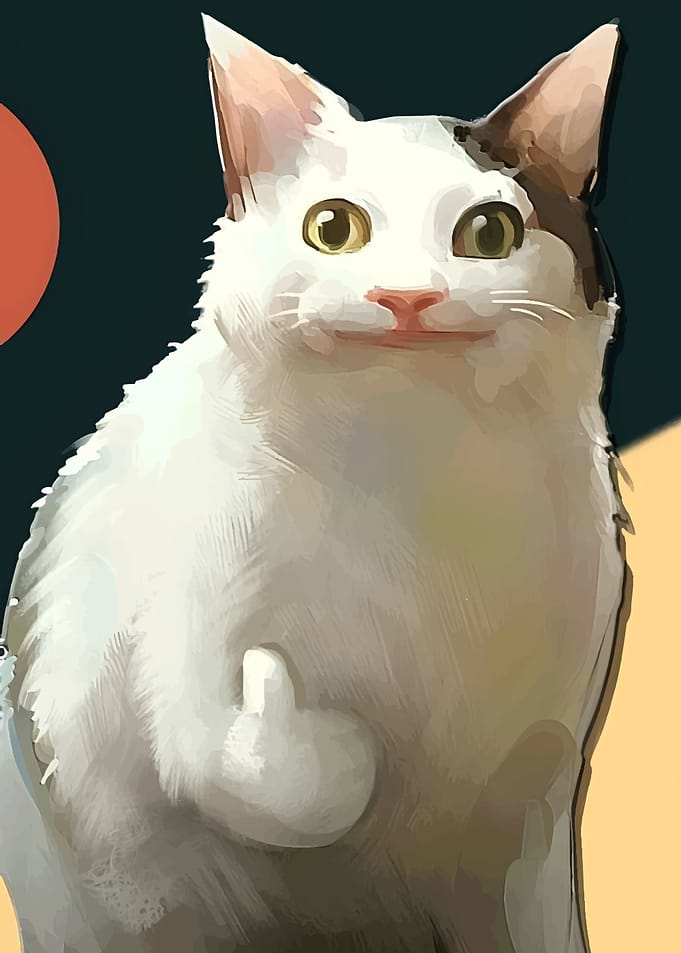 Cat meme