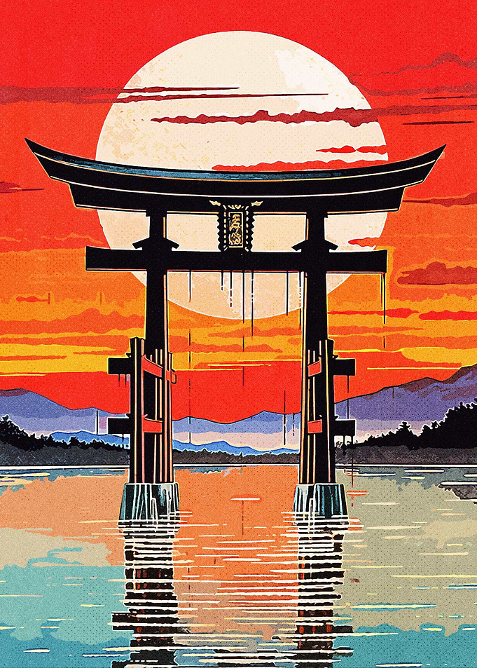 Japan Gate Vintage