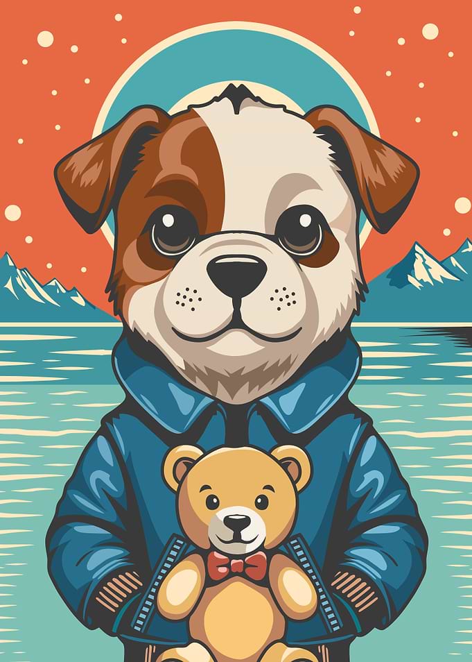 Dog and a Doll