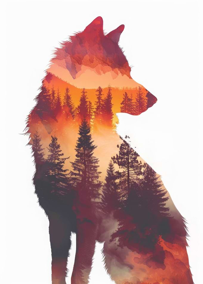Wolf Animal Forest