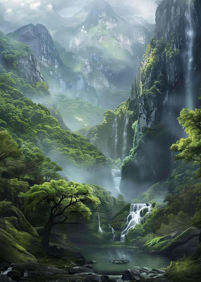 Mountain and Valley