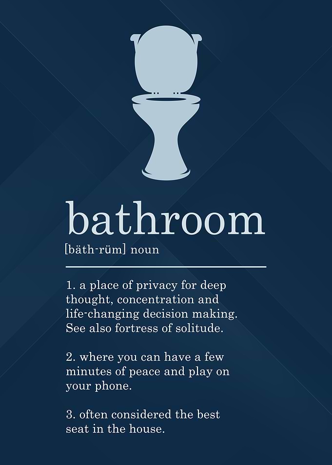 Funny Bathroom Definition