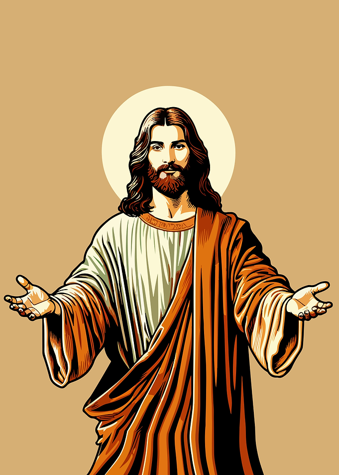 Jesus Christ pop art