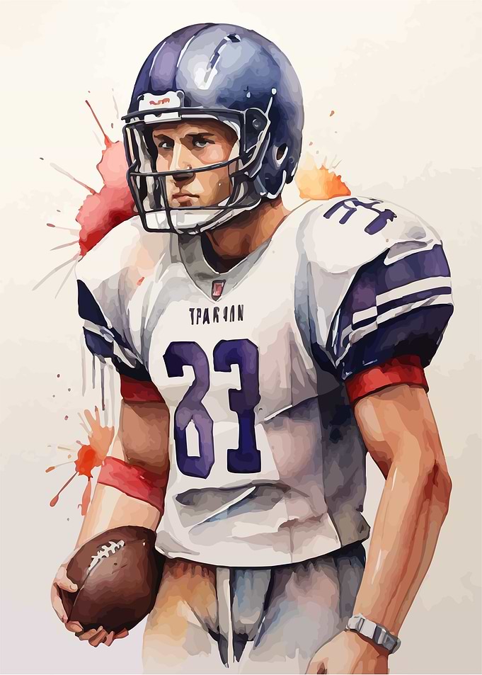 Football Watercolor