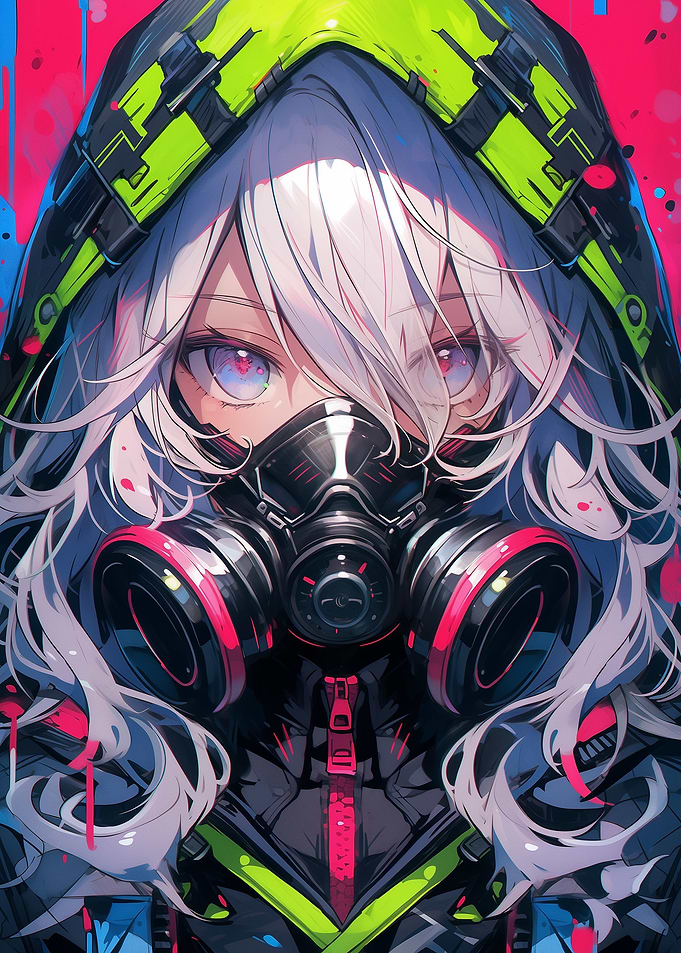 Cyberpunk Anime Girl
