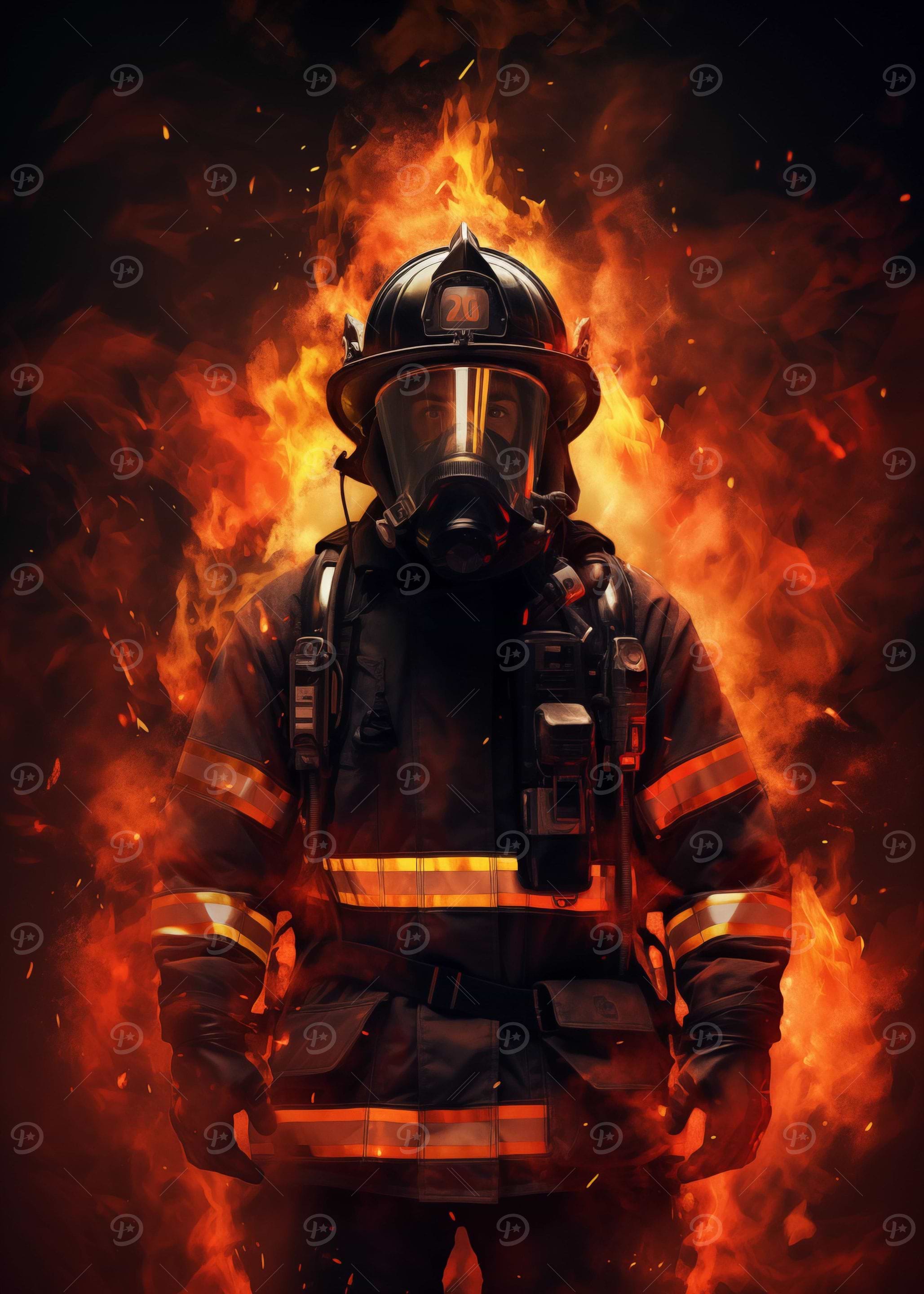 Firefighter Heroic Inspire