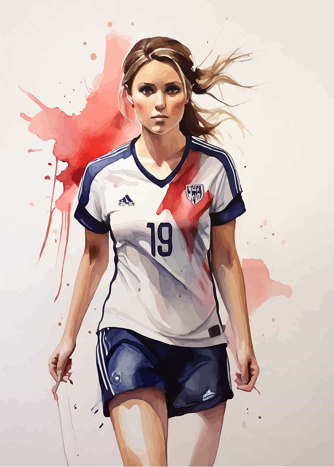 Female Football Player
