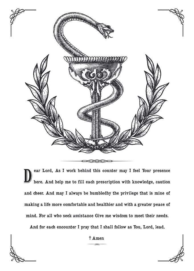 Pharmacist Prayer