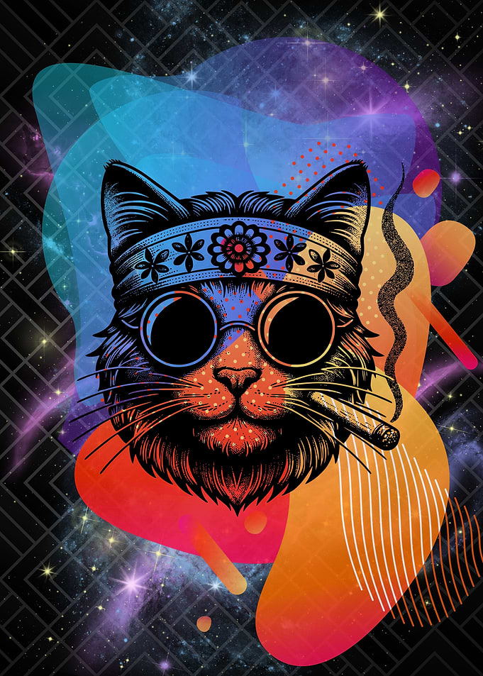 Rock n Roll Cat