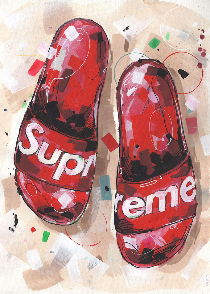 Flip Flops Painting