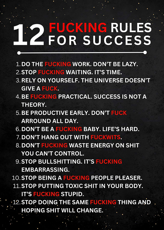 12 Rules for Success