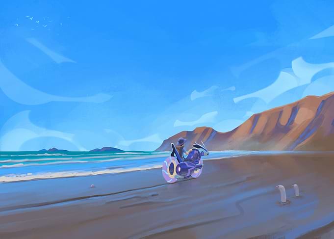 Beach Ride