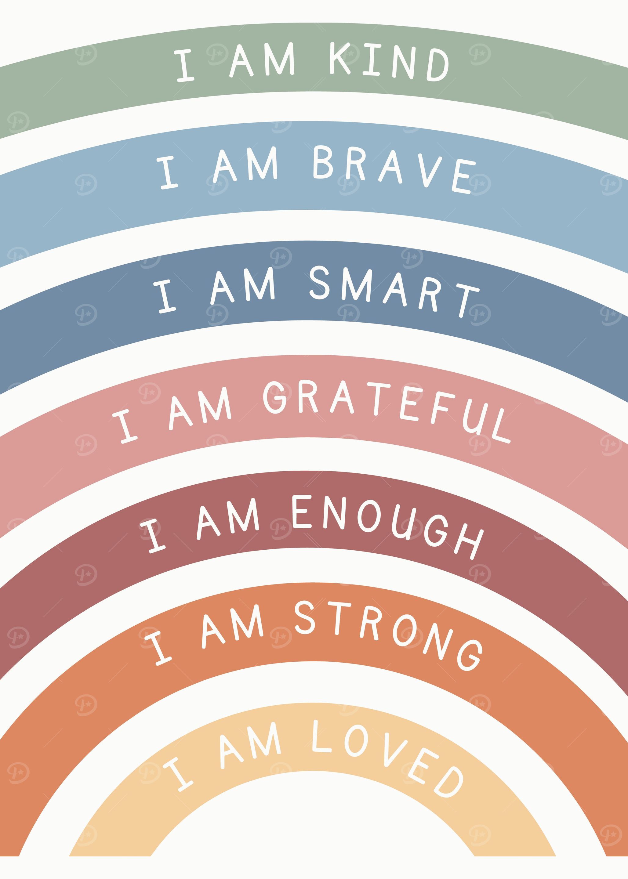Kids Affirmation Poster