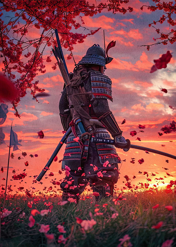 samurai cherry blossom