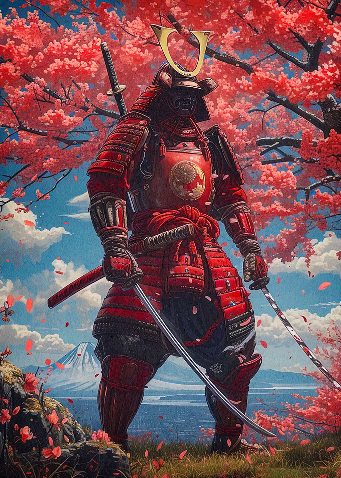 samurai cherry blossom