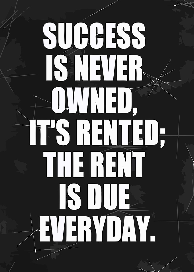 Success I Never Owned
