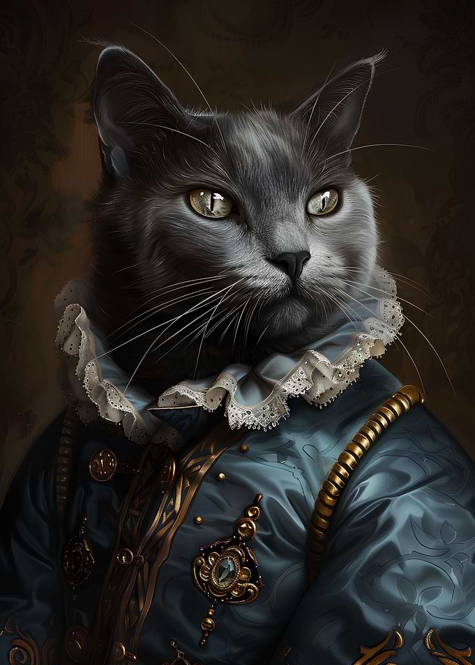 Russian Blue Cat