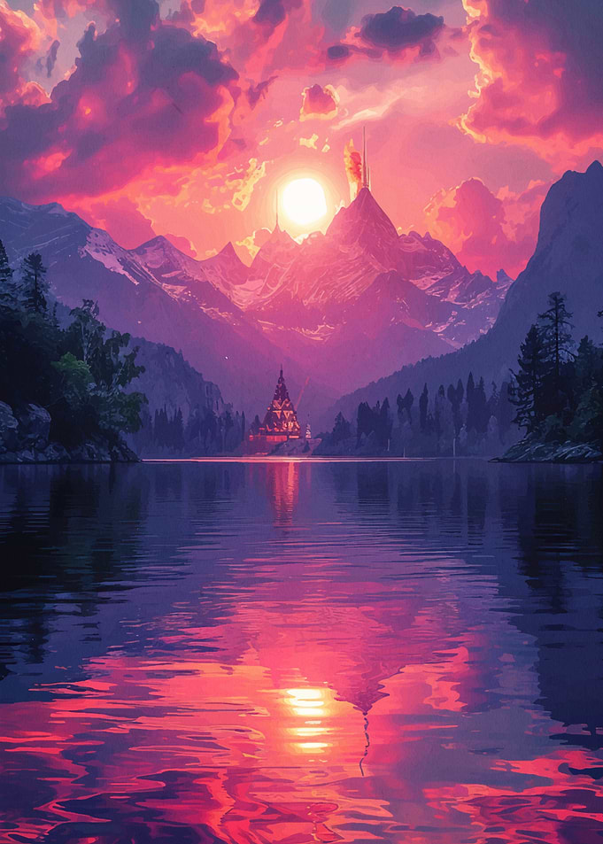 Sunset Nature Landscape