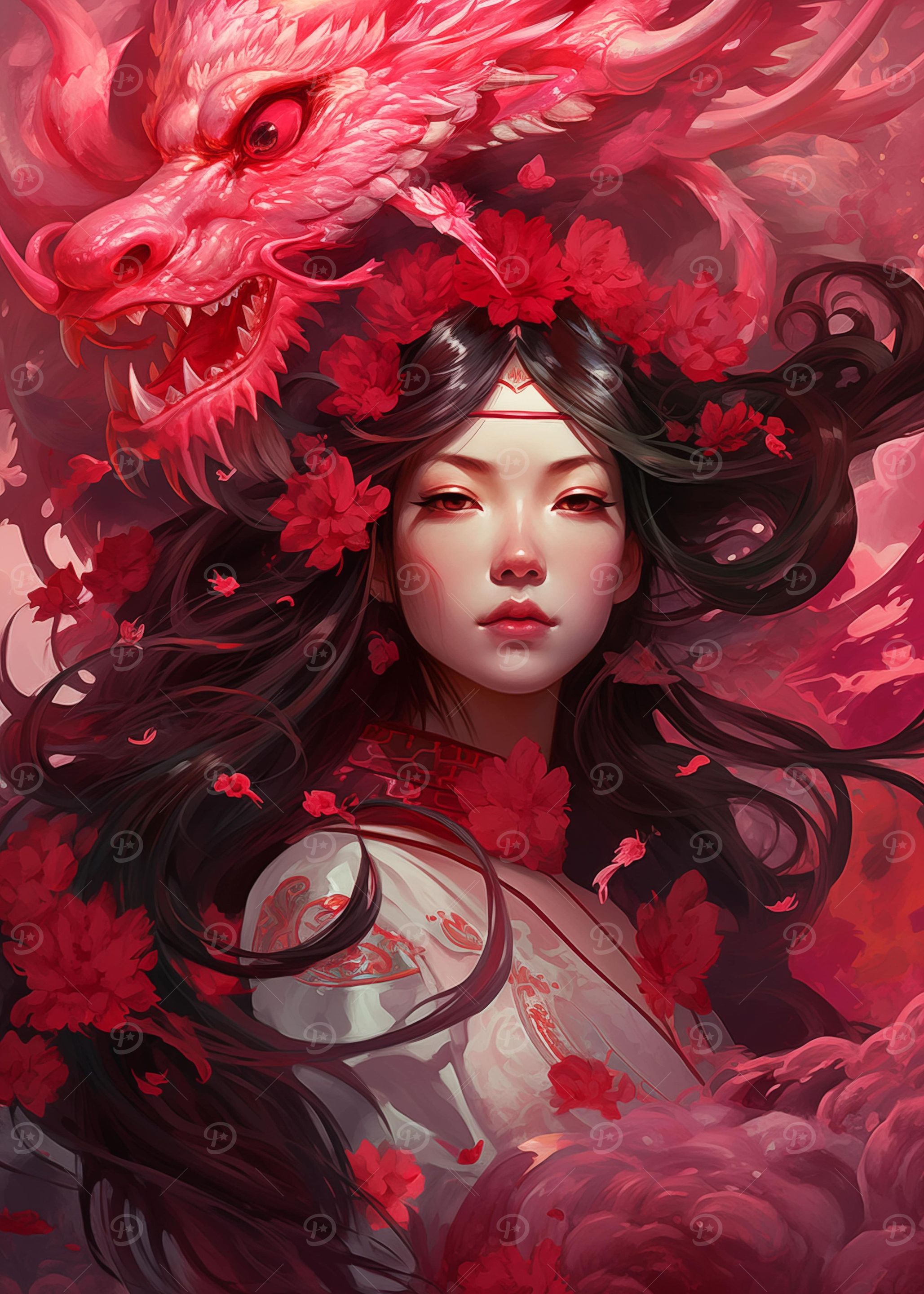 Geisha Dragon