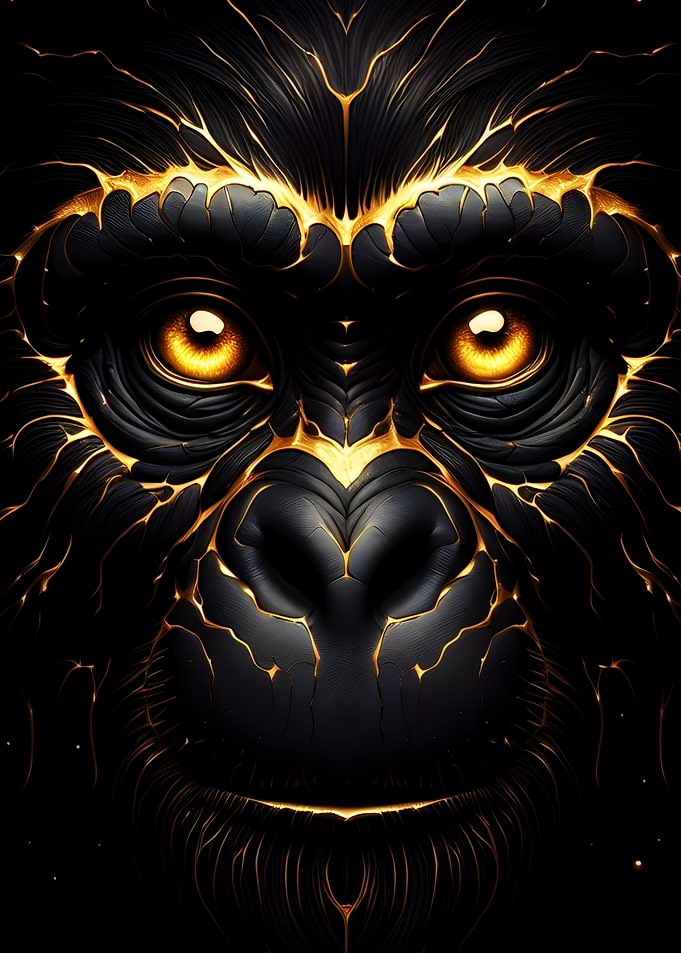 Golden Crack Monkey