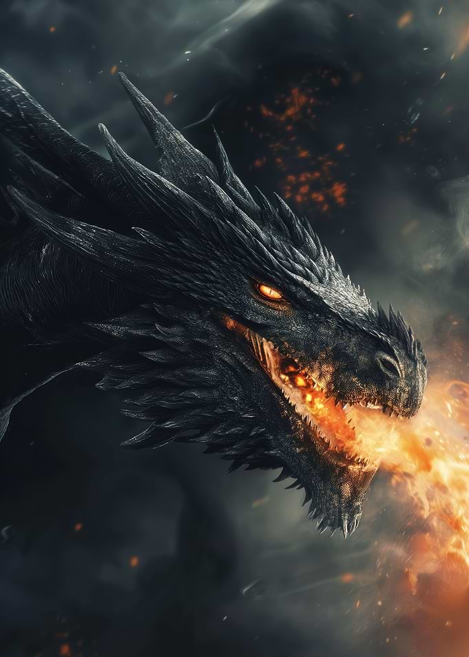 Black Fire Dragon