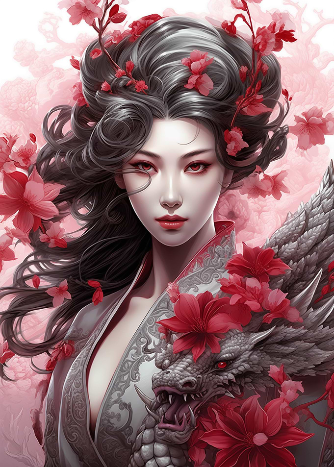 Geisha Dragon