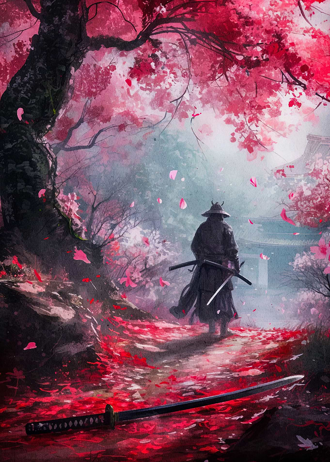 samurai cherry blossom
