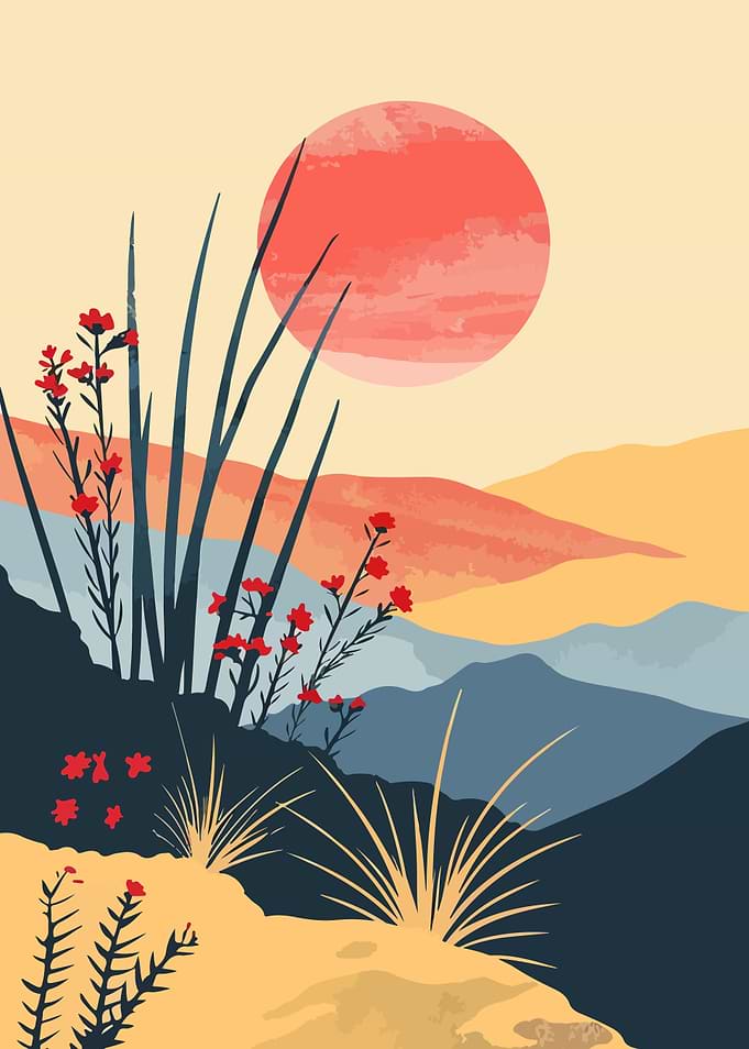 Boho Plants Minimalist