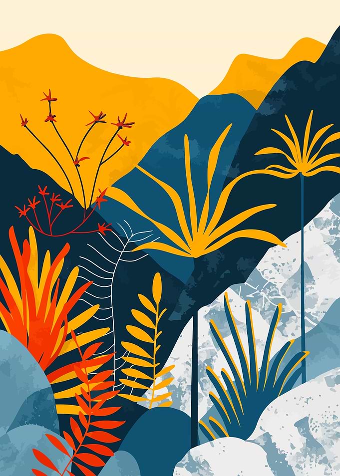 Minimalist Forest Plants