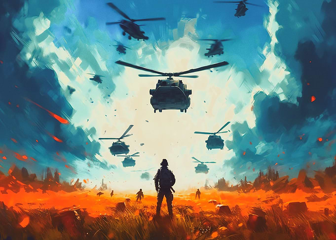 Fighter Charge Art