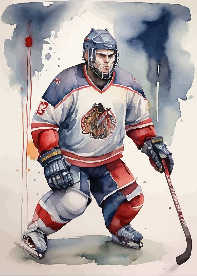 Ice hockey player