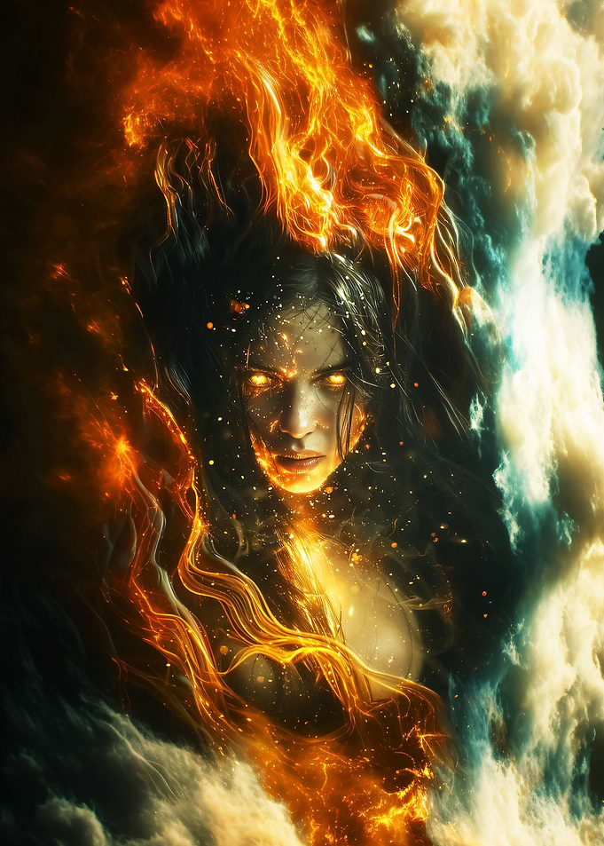 Abstract Woman