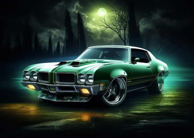 Muscle 1970 Oldsmobile