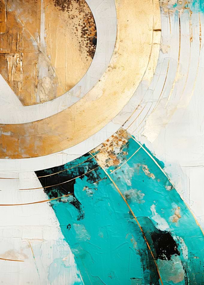ABSTRACT ART Rocket