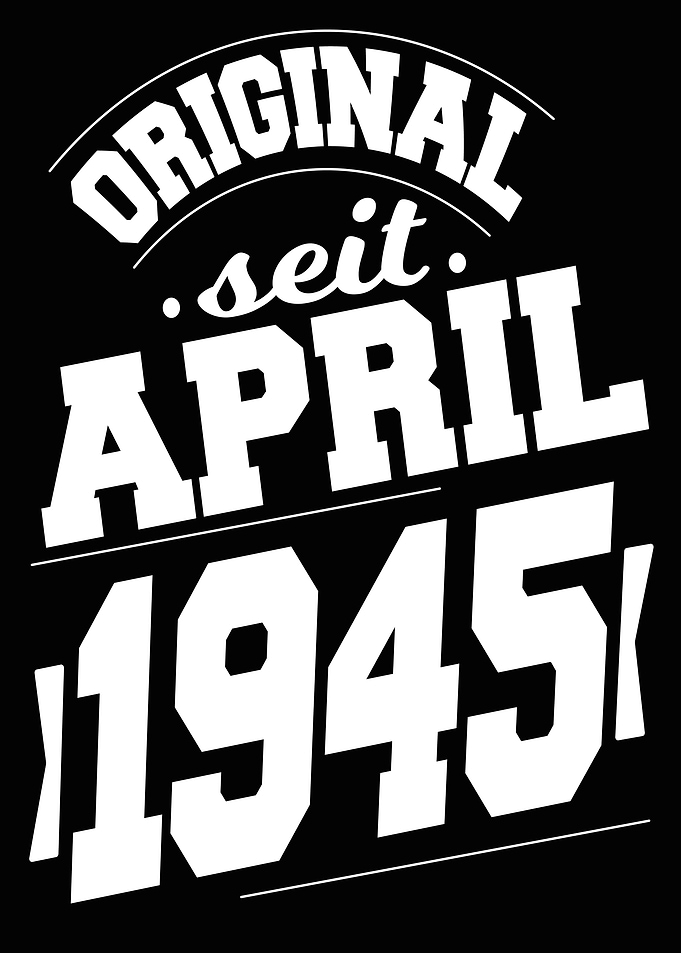 April 1945 79 Jahre