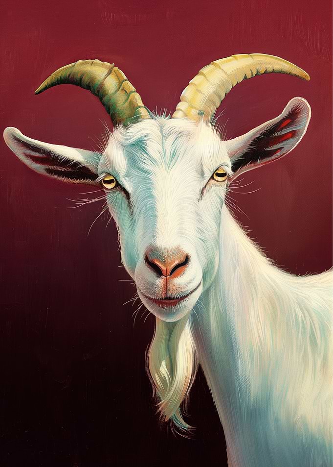 goat portrait