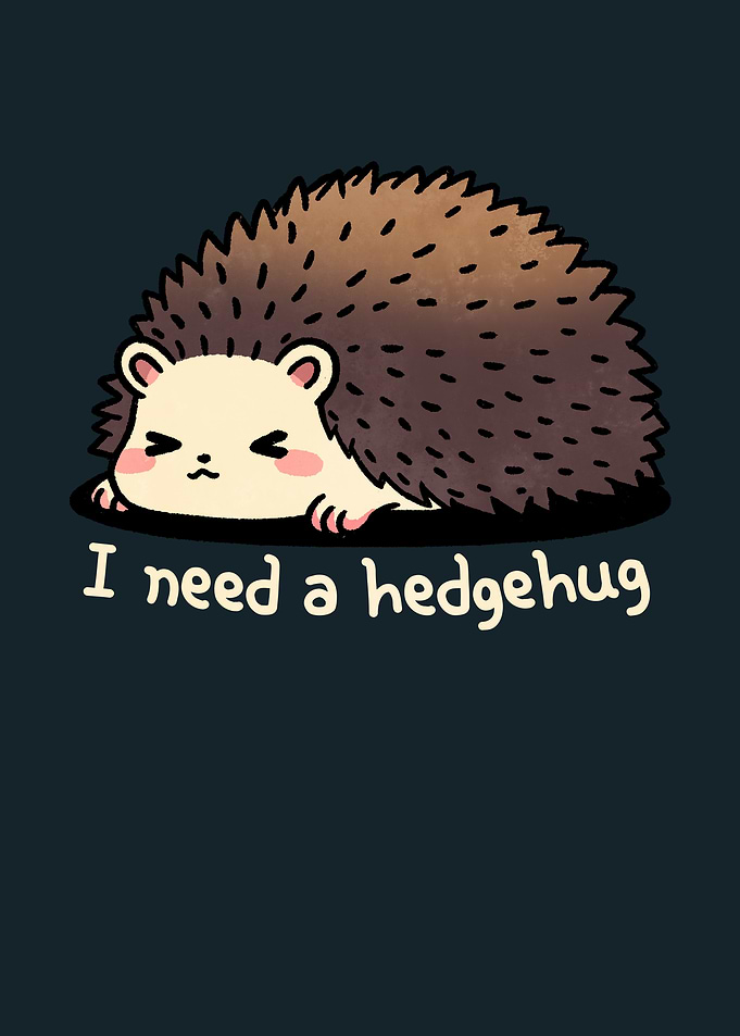 Hedgehog hug