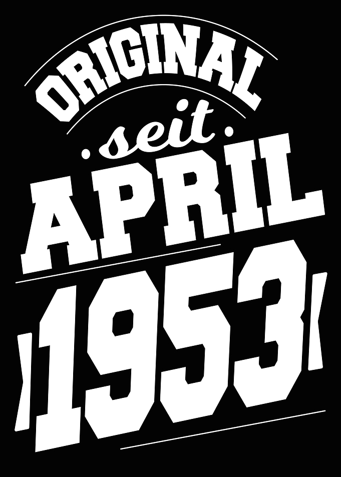 April 1953 71 Jahre