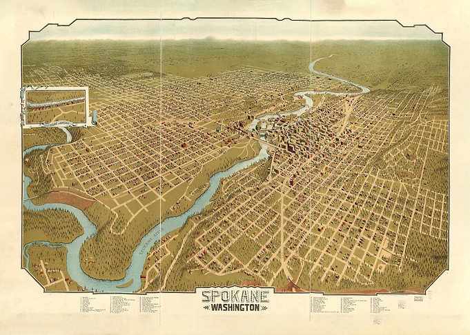 Spokane Washington 1905