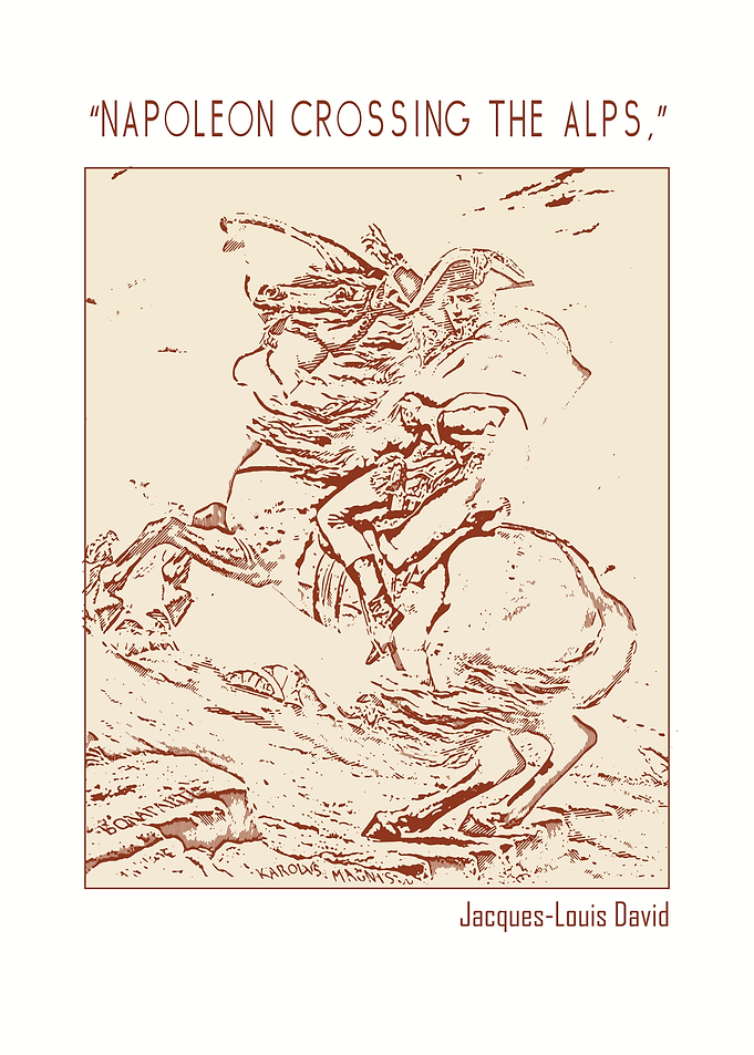 Napoleon Crossing the Alps