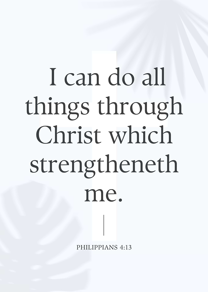 Philippians 4 13