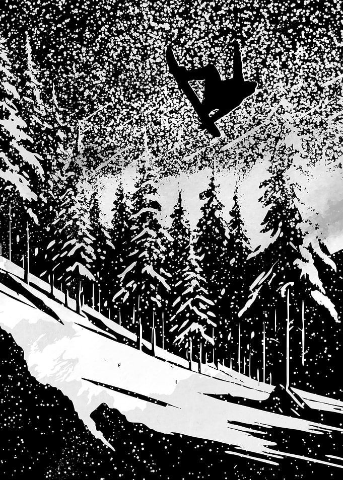 Freeride and Snowboard