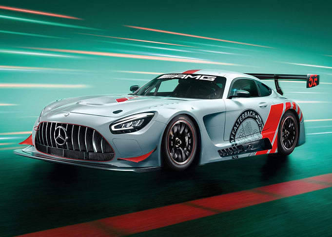 Mercedes AMG GT3 Race Car