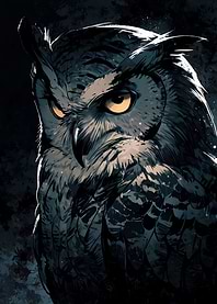 Wisdoms Gaze Owl