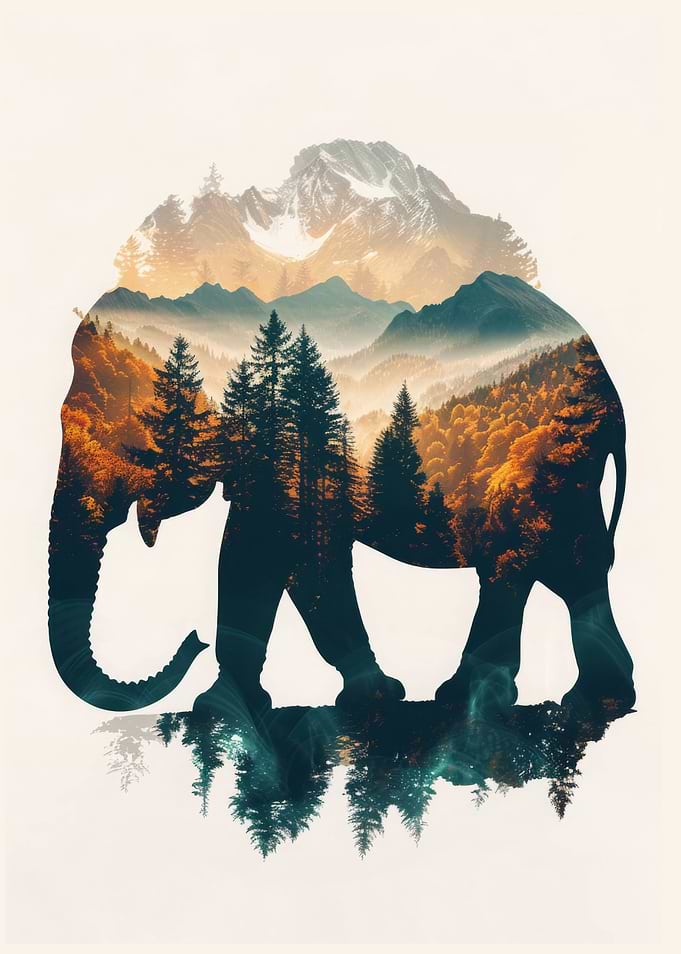 Elephant Animal Forest