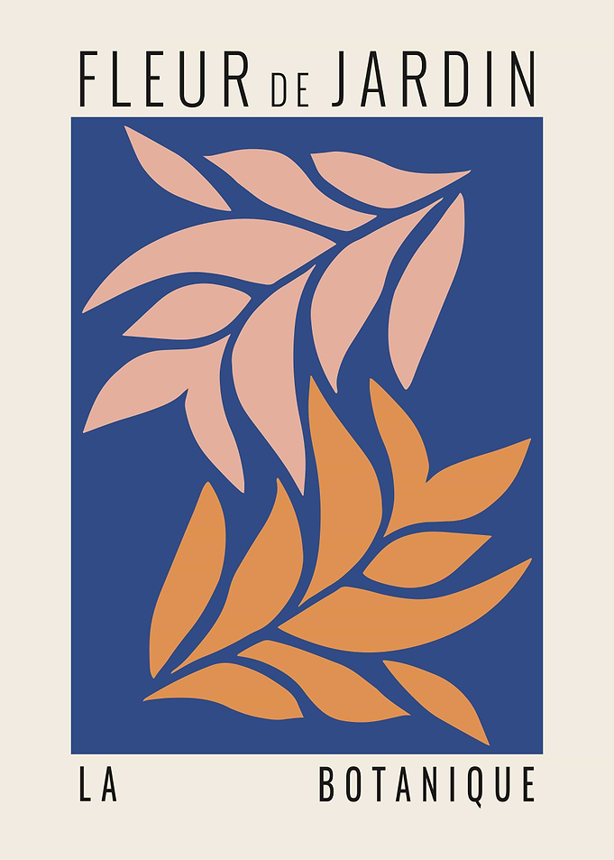 Modern Fleur de Jardin