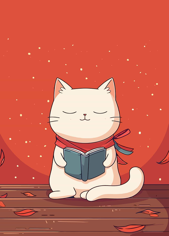 White Cat Cute